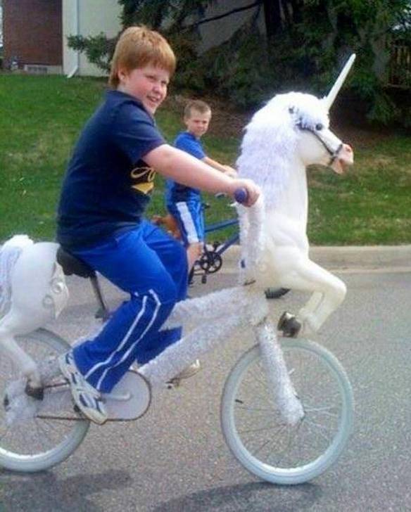 Imagem engraçada Minha Bicicleta É Demais no iPiadas