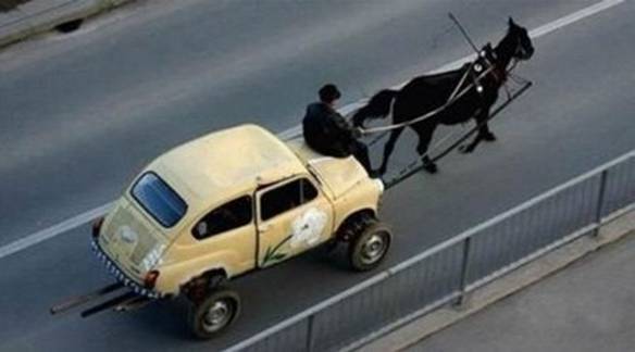 Imagem engraçada Reboque Improvisado no iPiadas