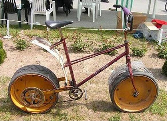 Imagem engraçada Bicicleta Adaptada no iPiadas