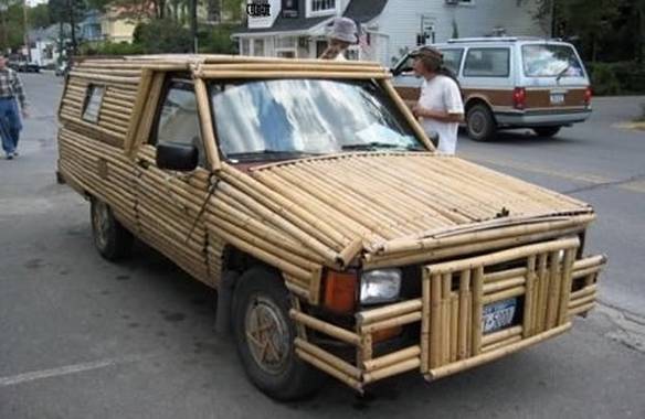 Imagem engraçada Acabamentos de Bambu no iPiadas
