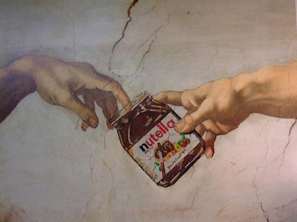 Imagem engraçada Obra de Michelangelo no iPiadas