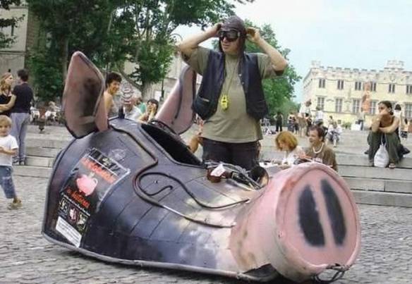 Imagem engraçada Porco Móvel no iPiadas