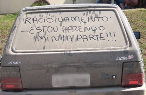 Imagem engraçada Racionamento no iPiadas
