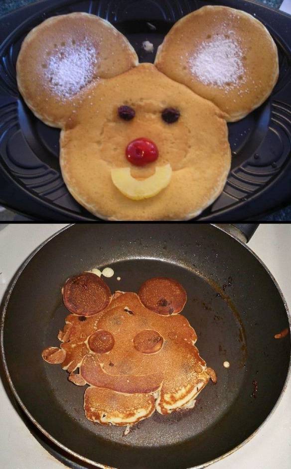 Imagem engraçada Expectativa vs. Realidade no iPiadas