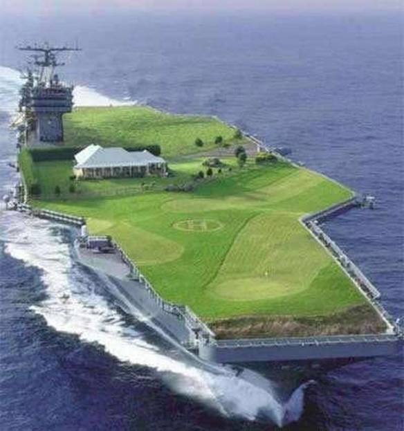 Imagem engraçada Golfe em Alto-Mar no iPiadas