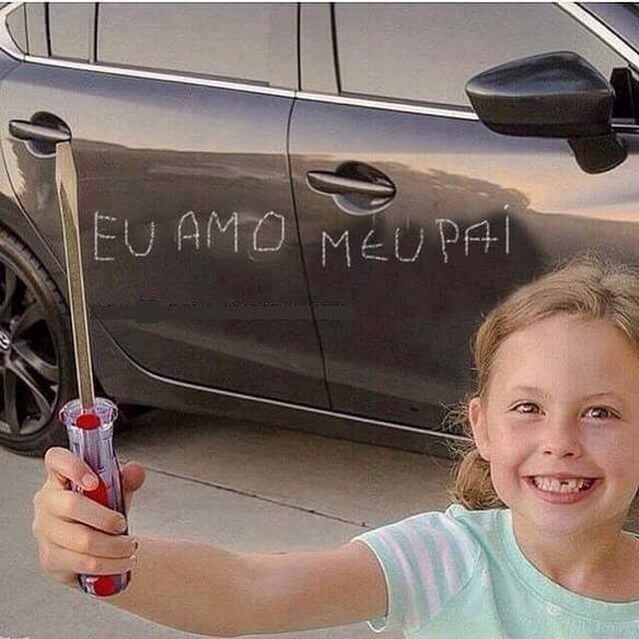 Imagem engraçada Eu Amo Meu Pai no iPiadas