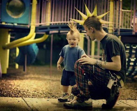 Imagem engraçada Tal Pai, Tal Filho no iPiadas