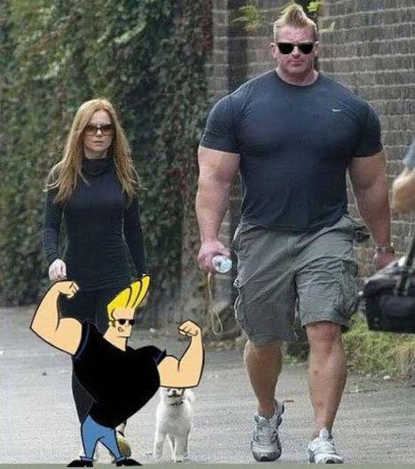 Imagem engraçada Johnny Bravo, É Você? no iPiadas