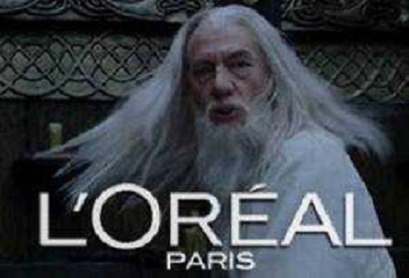 Imagem engraçada L'Oréal Paris no iPiadas