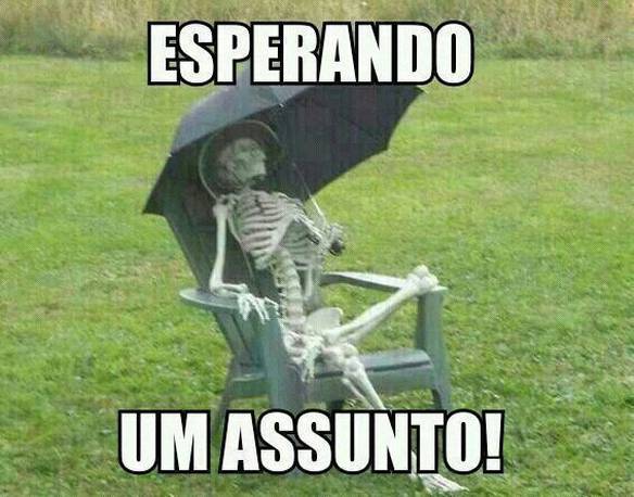 Imagem engraçada Só Esperando... no iPiadas