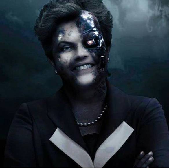 Imagem engraçada Exterminadora do Presente no iPiadas
