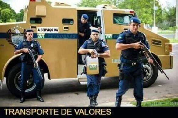 Imagem engraçada Transporte de Valores no iPiadas