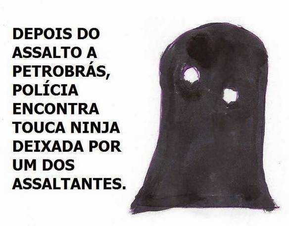 Imagem engraçada Nenhum Suspeito Foi Identificado no iPiadas
