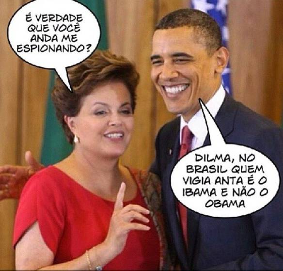 Imagem engraçada IBAMA ou Obama? no iPiadas