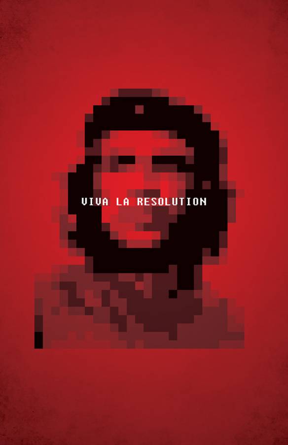 Imagem engraçada Viva La Resolution no iPiadas
