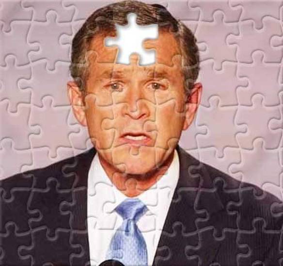 Imagem engraçada Bush Incompleto no iPiadas