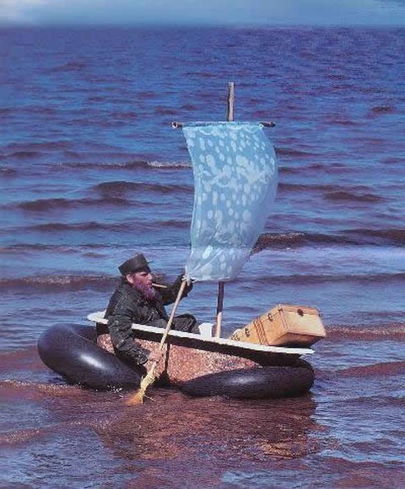 Imagem engraçada Fidel Fugindo no iPiadas