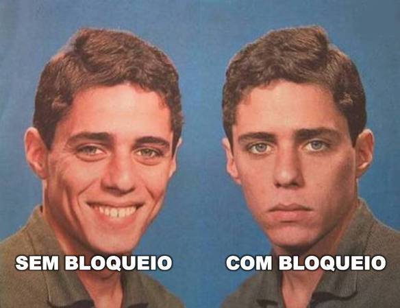 Bloqueio do WhatsApp