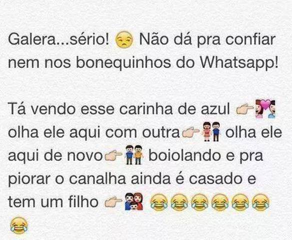 Imagem engraçada Não Dá Pra Confiar no iPiadas