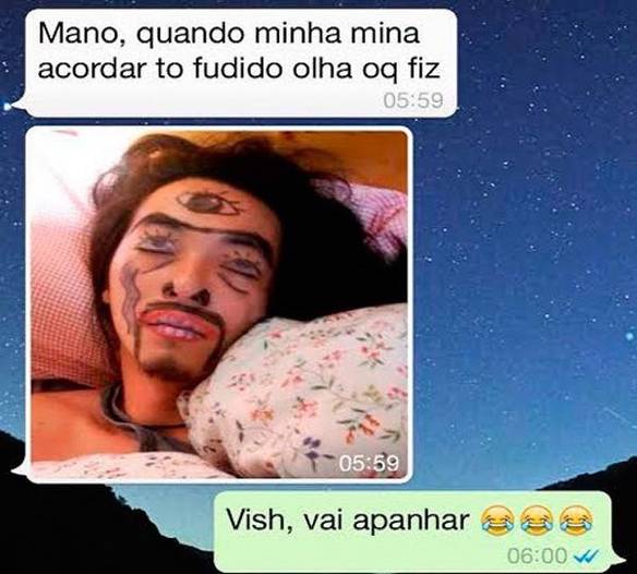 Imagem engraçada Ele Vai Apanhar no iPiadas