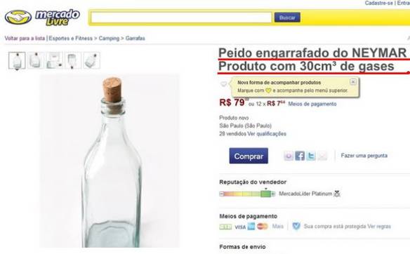 Imagem engraçada Peido Engarrafado no iPiadas