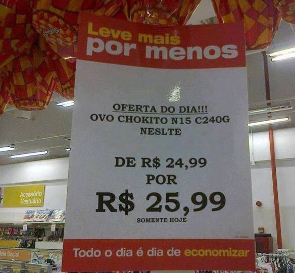 Imagem engraçada Somente Hoje no iPiadas