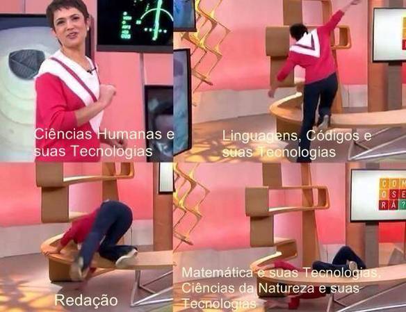 Imagem engraçada Eu no Enem no iPiadas