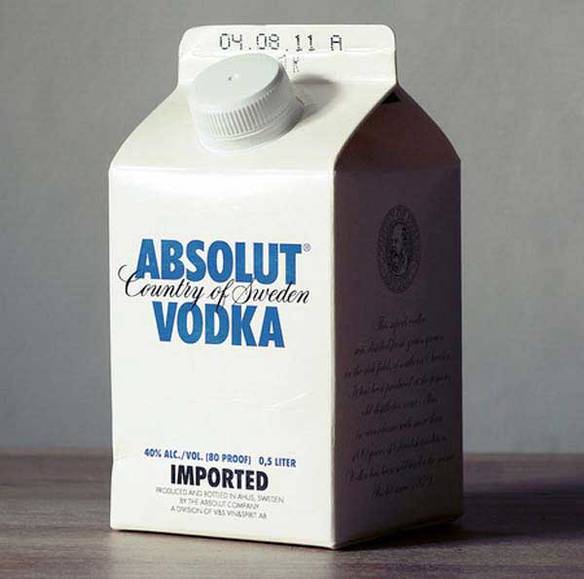 Imagem engraçada Vodka Láctea no iPiadas