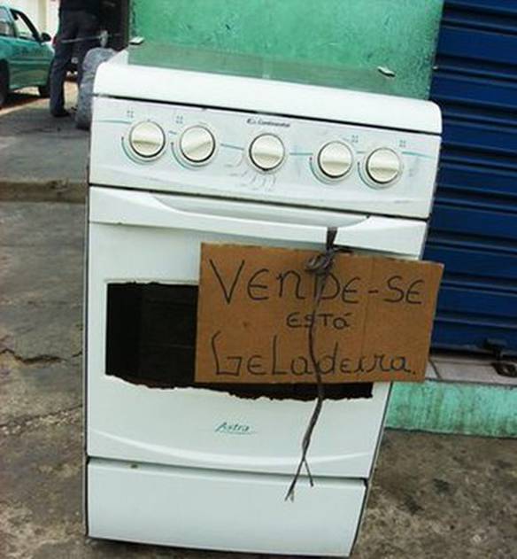 Imagem engraçada Geladeira Diferente no iPiadas