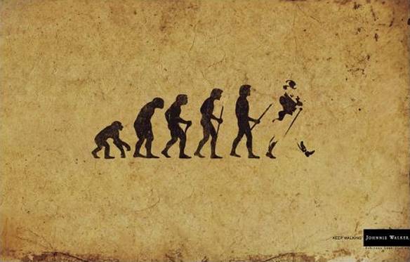 Imagem engraçada Evolução Johnnie Walker no iPiadas