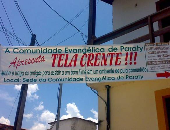 Imagem engraçada Tela Crente no iPiadas