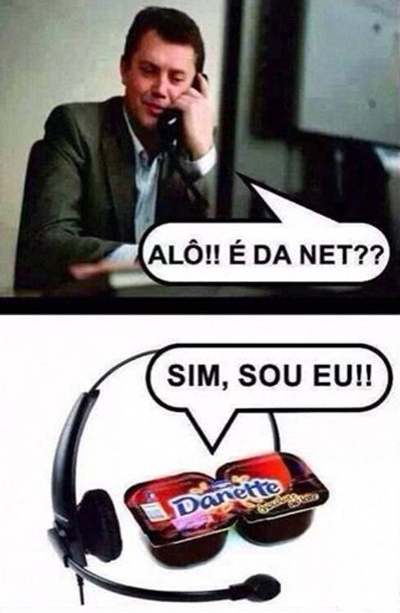 Imagem engraçada É da Net? no iPiadas