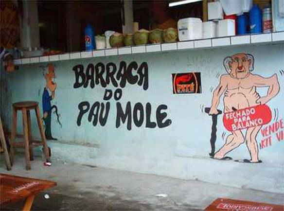 Imagem engraçada Barraca do Pau Mole no iPiadas