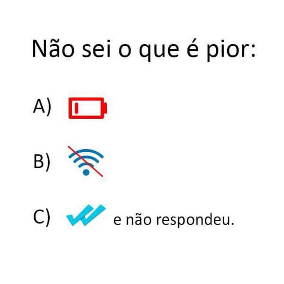 Imagem engraçada Qual É o Pior? no iPiadas