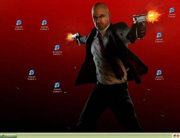 Imagem engraçada Se Protegendo do Internet Explorer no iPiadas