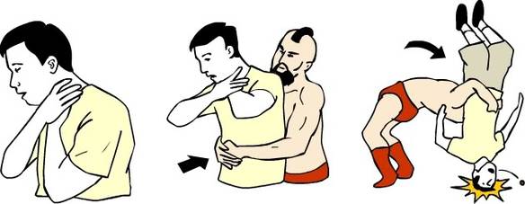 Imagem engraçada Zangief e a Manobra de Heimlich no iPiadas