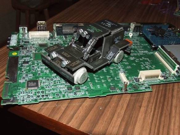 Imagem engraçada Carrinho Tecnológico no iPiadas