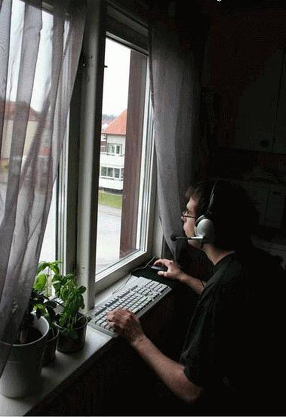 Imagem engraçada Windows Vista no iPiadas