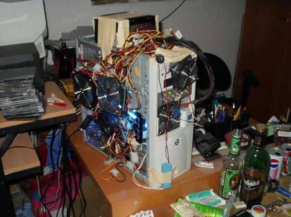 Imagem engraçada Preocupado Com o Superaquecimento no iPiadas