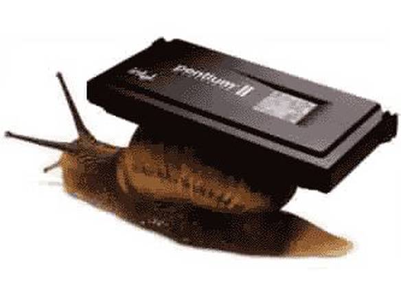 Imagem engraçada Intel Pentium II Caracol Version no iPiadas