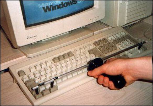 Imagem engraçada Ctrl+Alt+Del Automático no iPiadas
