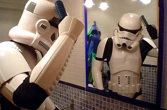 Imagem engraçada Trooper Metrosexual no iPiadas