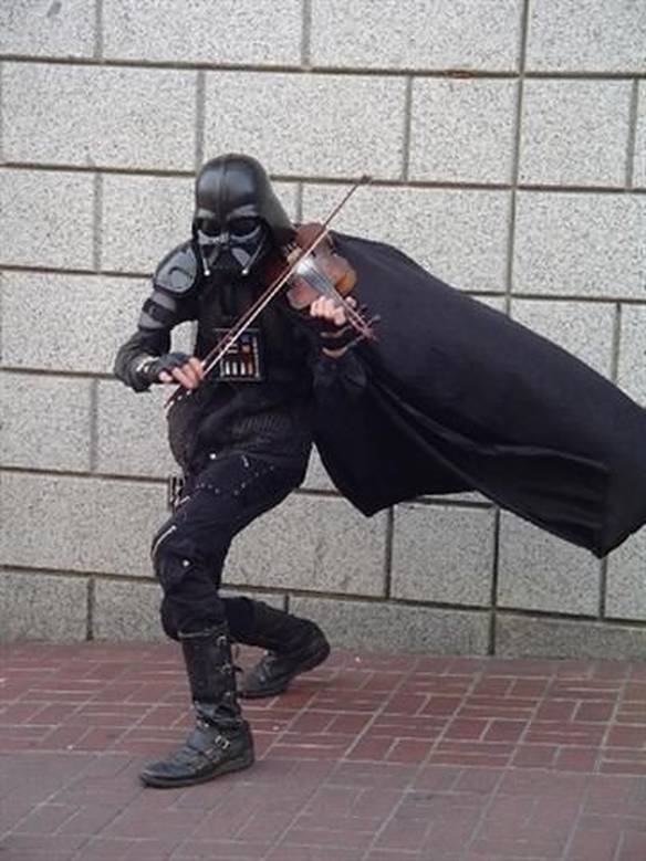 Imagem engraçada Darth Vader Talentoso no iPiadas