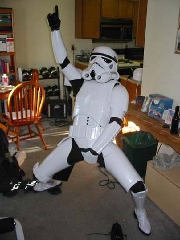 Imagem engraçada Trooper Dançante no iPiadas