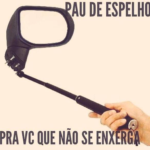 Imagem engraçada Para os Que Não Se Enxergam no iPiadas