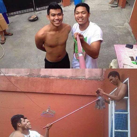 Imagem engraçada Modernidade do Pau de Selfie no iPiadas
