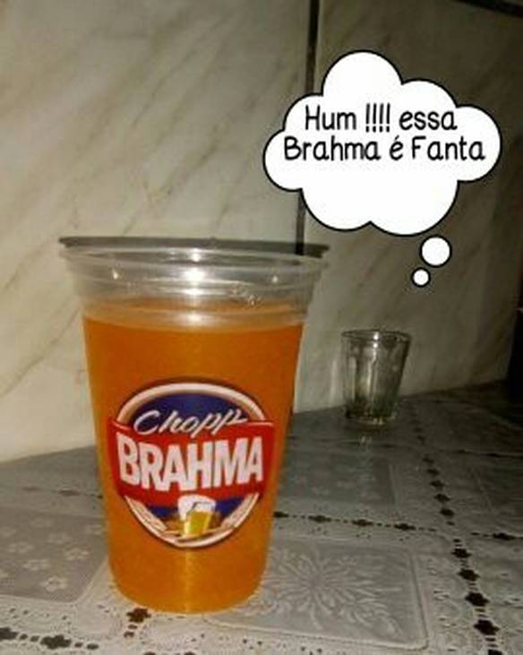 Imagem engraçada Essa Brahma é Fanta no iPiadas