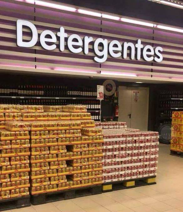 Imagem engraçada NovosDetergentes no iPiadas