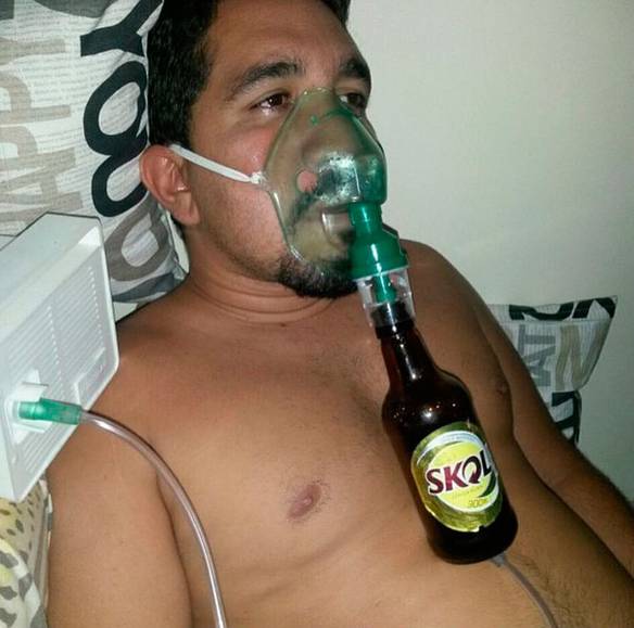 Imagem engraçada Terei Que Fazer Inalação...