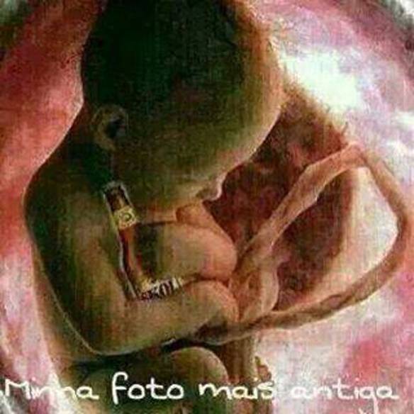 Imagem engraçada Minha Foto Mais Antiga no iPiadas